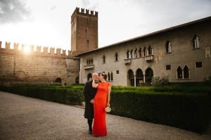 amazing wedding ceremony in verona