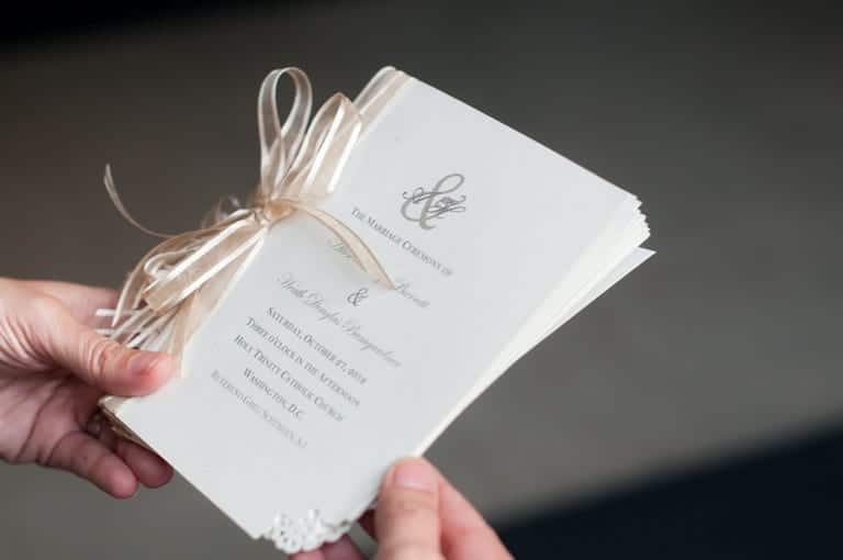 Idee per i libretti cerimonia – Ideas for the wedding ceremony booklets