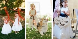 idee flower girl damigella