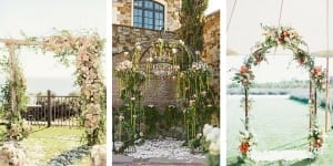 arco fiorito cerimonia matrimonio primaverile