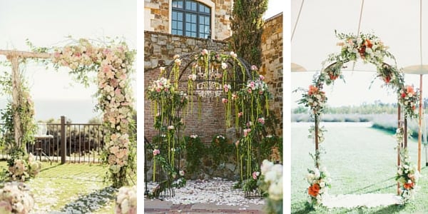arco-fiori-cerimonia-matrimonio-primavera - CerimoniaVIP - Stesura
